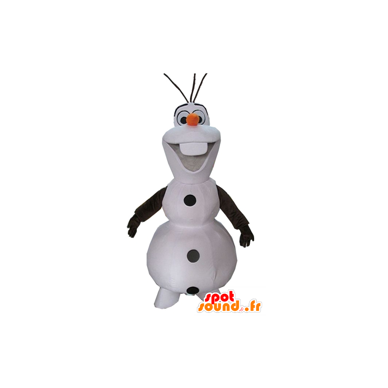 Mascotte d'Olaf, célèbre bonhomme de neige de la reine des neiges - MASFR23403 - Mascottes Personnages célèbres