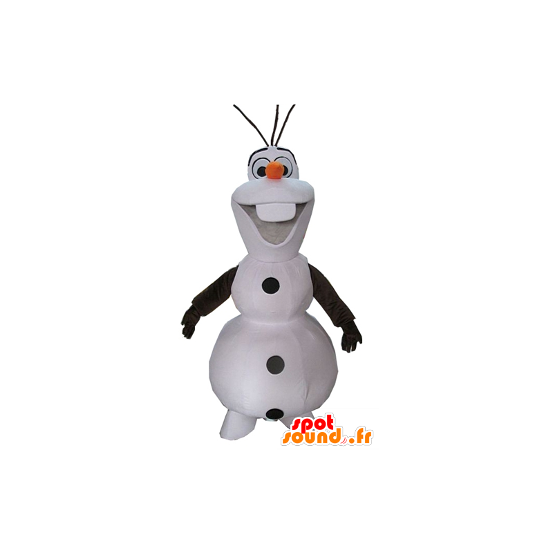 Rainha da Neve Mascot Olaf famoso boneco de neve - MASFR23403 - Celebridades Mascotes