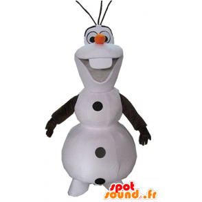 Mascotte Olaf famoso pupazzo di neve Snow Queen - MASFR23403 - Famosi personaggi mascotte