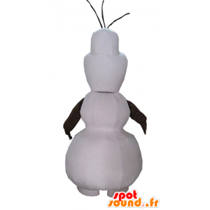 Maskot av Olaf, den berömda snögubben av snödrottningen -