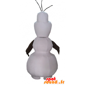 Maskot av Olaf, den berömda snögubben av snödrottningen -
