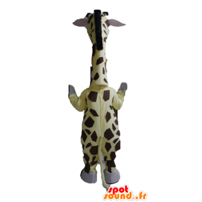 Maskottchen Melman, berühmte Giraffe aus Madagascar - Maskottchen berühmter Charaktere - MASFR23407 - SpotSound.fr