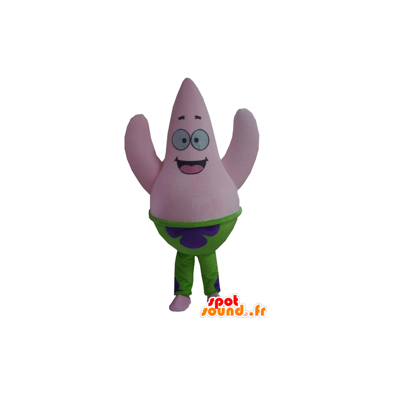 Mascot Patrick, famosa estrela SpongeBob mar-de-rosa - MASFR23408 - Mascotes Bob Esponja