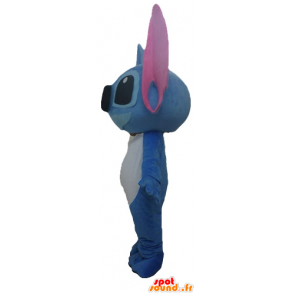 Stitch maskot, den blå alien av Lilo og Stitch - MASFR23409 - kjendiser Maskoter