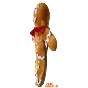 Ti Cookie Maskottchen berühmten Lebkuchen in Shrek - MASFR23410 - Maskottchen Shrek