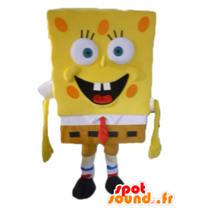 Maskot SpongeBob, žlutá kreslená postavička - MASFR23413 - Bob houba Maskoti