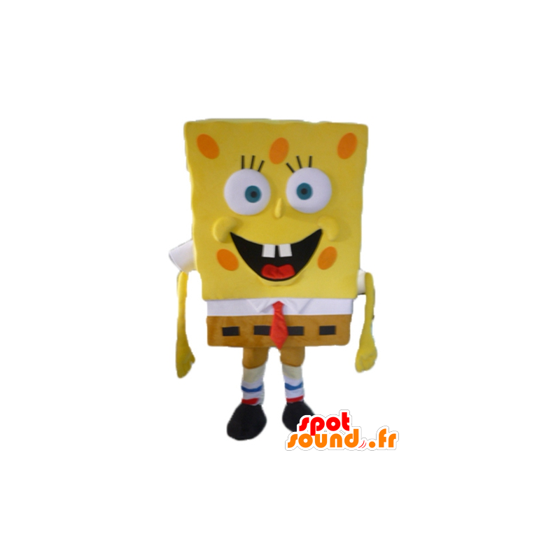 Mascot SpongeBob, geel stripfiguur - MASFR23413 - Bob spons Mascottes