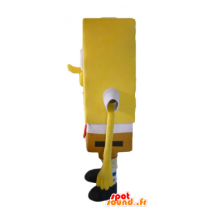 Mascot SpongeBob, caráter amarelo dos desenhos animados - MASFR23413 - Mascotes Bob Esponja