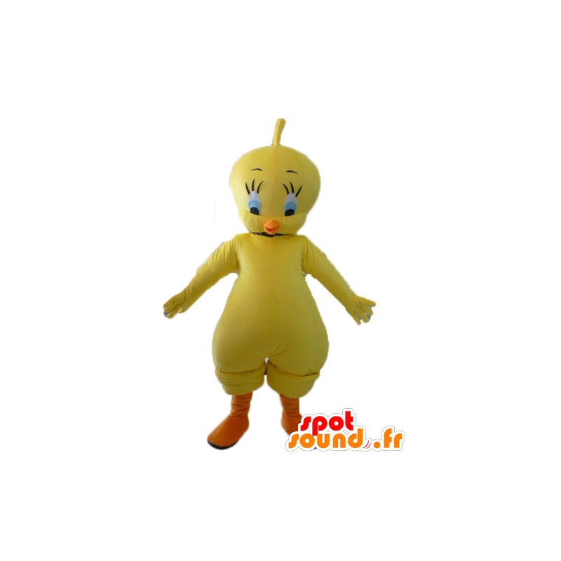 Mascotte de Titi, célèbre canari jaune des Looney Tunes - MASFR23414 - Mascottes TiTi et Grosminet