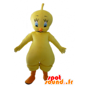 Mascotte de Titi, célèbre canari jaune des Looney Tunes - MASFR23414 - Mascottes TiTi et Grosminet