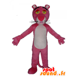 Mascotte de la panthère rose, personnage de dessin animé - MASFR23420 - Mascottes Personnages célèbres