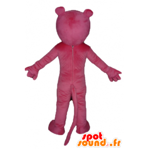 Pink panter maskot, tegneseriefigur - Spotsound maskot kostume