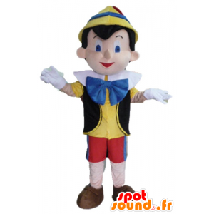 Mascot av Pinocchio, den berømte tegneseriefigur - MASFR23423 - Maskoter Pinocchio