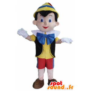 Mascot van Pinocchio, de bekende stripfiguur - MASFR23423 - mascottes Pinocchio