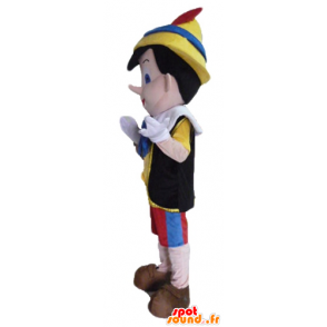 Mascote de Pinóquio, o personagem de desenho animado famosa - MASFR23423 - mascotes Pinocchio