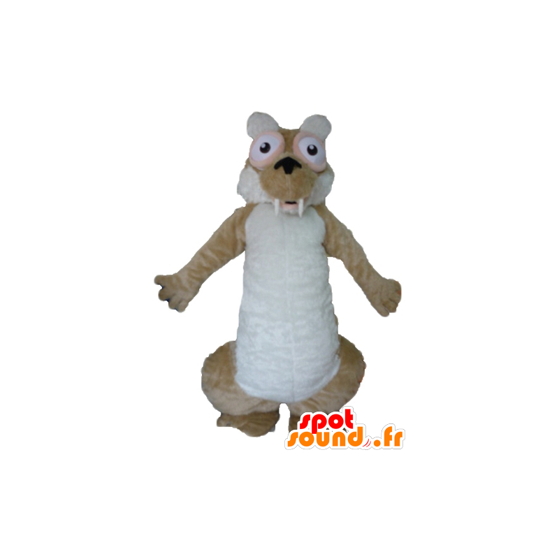 Mascot Scrat, la famosa ardilla de la Edad de Hielo - MASFR23426 - Personajes famosos de mascotas