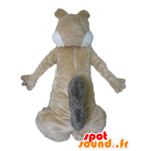Mascot Scrat, de beroemde eekhoorn uit de ijstijd - MASFR23426 - Celebrities Mascottes