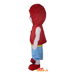 Mascotte de garçon, de personnage de manga, en tenue colorée - MASFR23429 - Mascottes Garçons et Filles