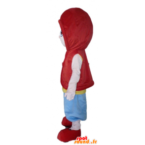 Boy mascot of manga character in colorful outfit - MASFR23429 - Mascots boys and girls