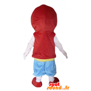 Boy mascot of manga character in colorful outfit - MASFR23429 - Mascots boys and girls