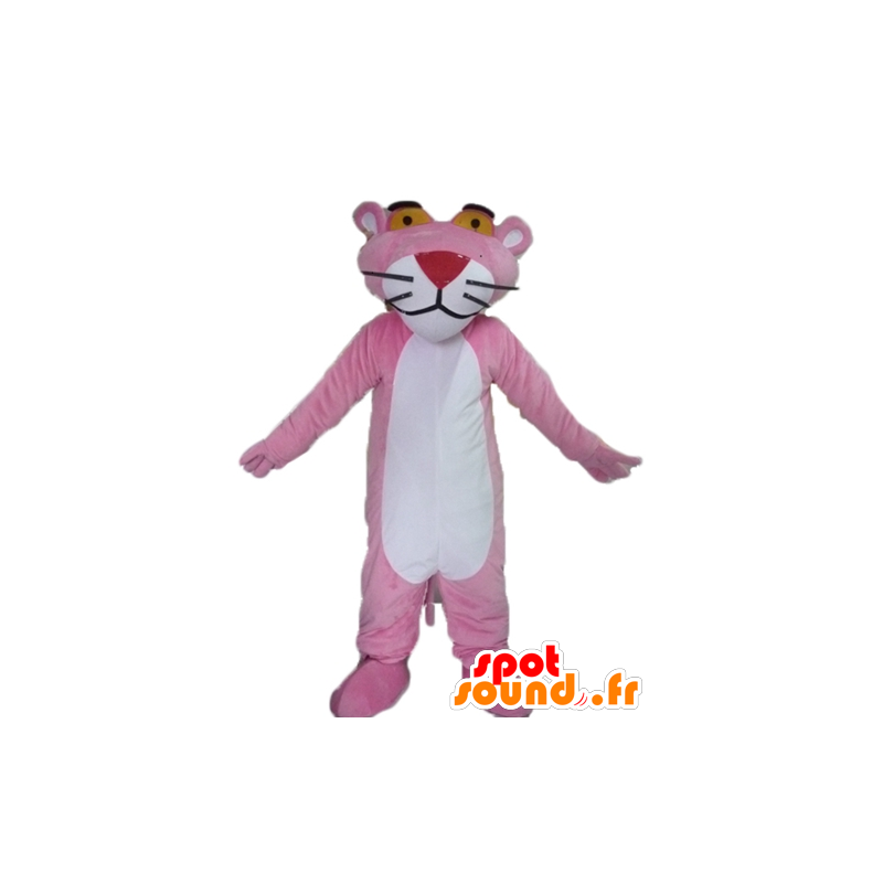 Mascotte van de Pink Panther, stripfiguur - MASFR23431 - Celebrities Mascottes
