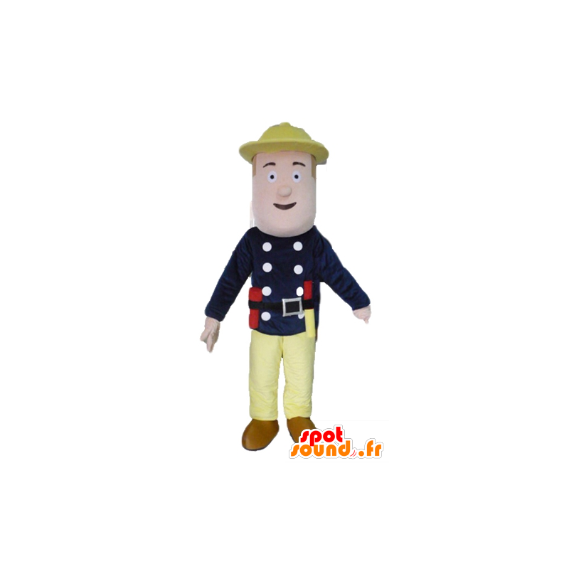 Man mascot of zookeeper Explorer - MASFR23435 - Human mascots