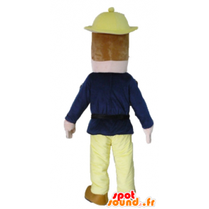 L'uomo mascotte del guardiano dello zoo Explorer - MASFR23435 - Umani mascotte