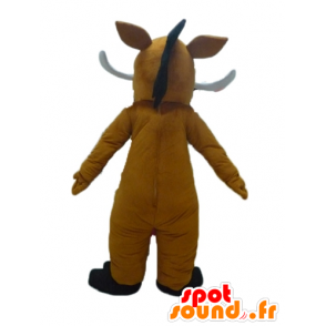 Mascot Pumba famosa warthog animado O Rei Leão Desenho - MASFR23436 - Celebridades Mascotes