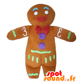 Ti cookie maskot, kjent pepperkaker i Shrek - MASFR23438 - Shrek Maskoter