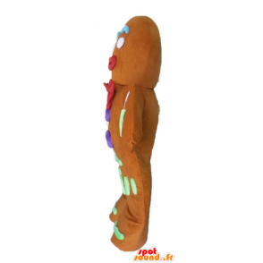 Maskot Ti Biscuit, berømt peberkage i Shrek - Shrek maskotter - MASFR23438 - SpotSound.fr