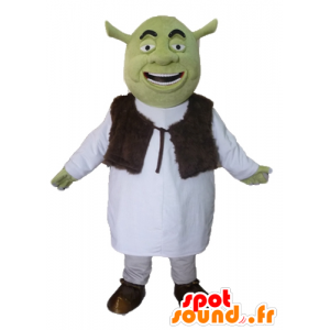 Mascot Shrek, o famoso desenho animado ogro verde - MASFR23441 - Shrek Mascotes