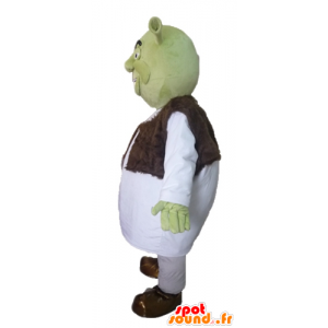 Maskot Shrek, slavný zelený zlobr karikatura - MASFR23441 - Shrek Maskoti