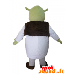 Shrek mascot, the famous green ogre cartoon - MASFR23441 - Mascots Shrek