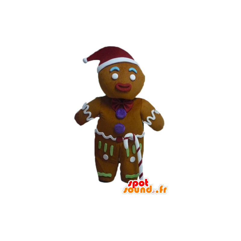 Ti cookie mascot, famous gingerbread in Shrek - MASFR23443 - Mascots Shrek