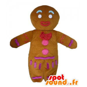 Mascotte de Ti biscuit, célèbre pain d'épices dans Shrek - MASFR23447 - Mascottes Shrek