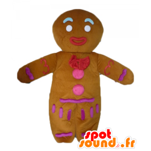 Ti cookie mascot, famous gingerbread in Shrek - MASFR23447 - Mascots Shrek