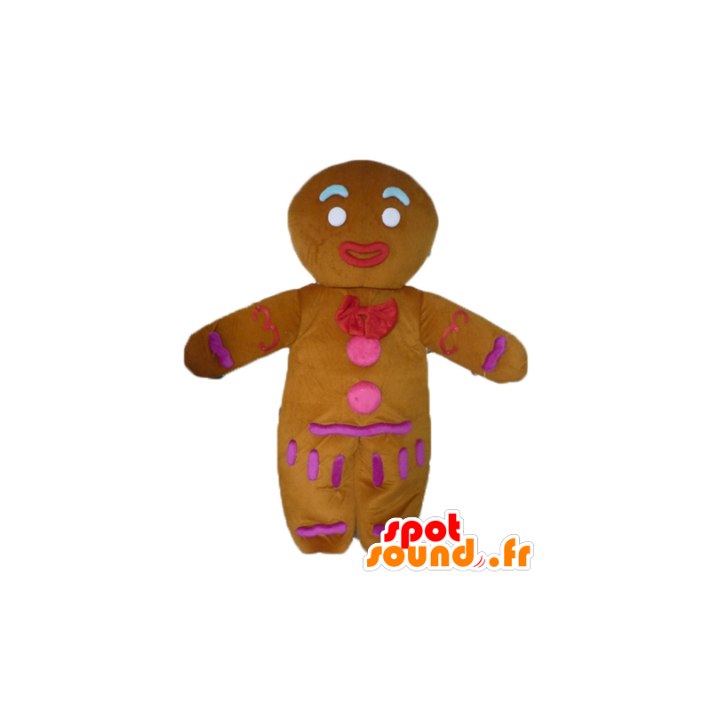 Mascotte de Ti biscuit, célèbre pain d'épices dans Shrek - MASFR23447 - Mascottes Shrek