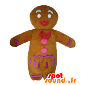 Ti cookie mascot, famous gingerbread in Shrek - MASFR23447 - Mascots Shrek