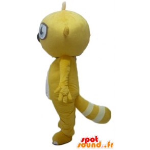 Castor mascote, amarelo e branco roedor - MASFR23450 - Beaver Mascot