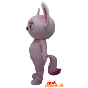 Mascot pink koala, pink squirrel - MASFR23451 - Mascots squirrel