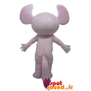 Mascot pink koala, pink squirrel - MASFR23451 - Mascots squirrel