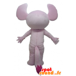 Mascot pink koala, pink squirrel - MASFR23451 - Mascots squirrel