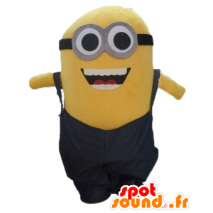 Mascotte de Minion, personnage jaune de Moi, moche et méchant - MASFR23453 - Mascottes Personnages célèbres