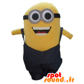 Mascotte de Minion, personnage jaune de Moi, moche et méchant - MASFR23453 - Mascottes Personnages célèbres