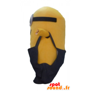 Mascotte de Minion, personnage jaune de Moi, moche et méchant - MASFR23453 - Mascottes Personnages célèbres