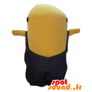 Mascot Minion, keltainen merkki Me Despicable - MASFR23453 - julkkikset Maskotteja