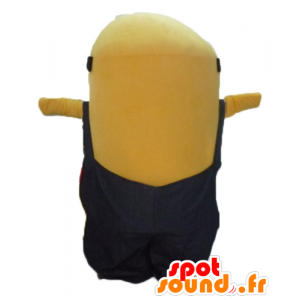 Mascotte de Minion, personnage jaune de Moi, moche et méchant - MASFR23453 - Mascottes Personnages célèbres