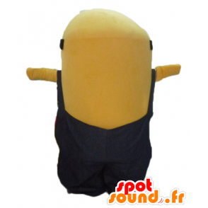 Mascot Minion, keltainen merkki Me Despicable - MASFR23453 - julkkikset Maskotteja