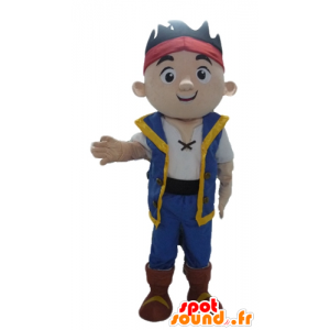 Boy mascot of manga character in colorful outfit - MASFR23454 - Mascots boys and girls