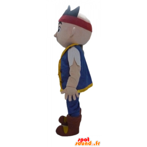 Boy mascota del personaje de manga en equipo colorido - MASFR23454 - Chicas y chicos de mascotas